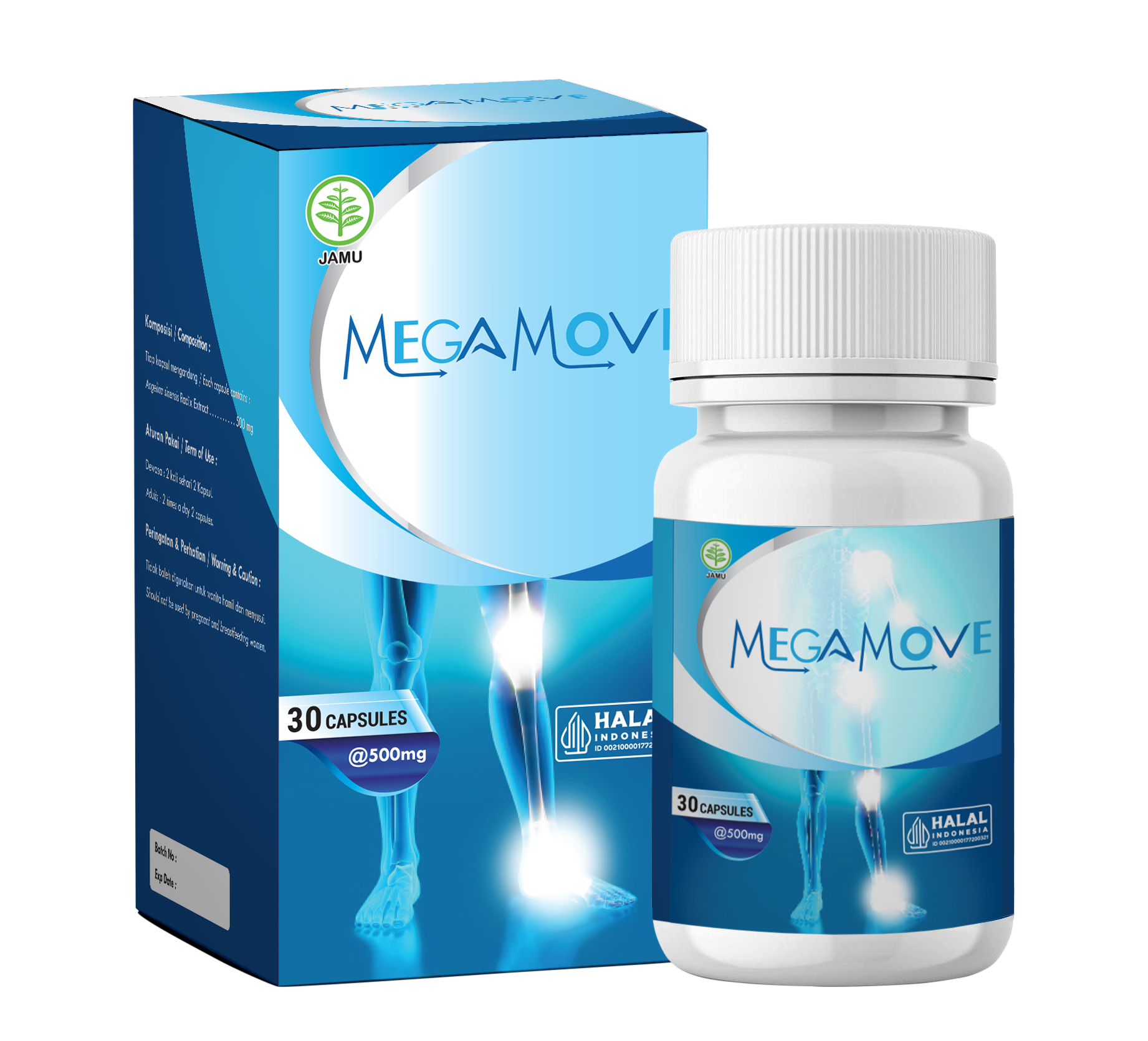 Megamove – kapsul perawatan sendi alami harian